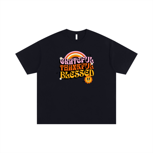Grateful, Thankful & Blessed - T-Shirt
