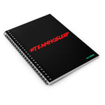 Team No Sleep Spiral Notebook - Ruled Line (Black)